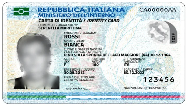 Что такое Carta d’identita ID электронная карта идентичности (CIE) в Италии и зачем она нужна?