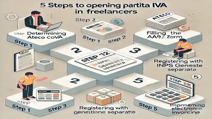 Шаги по открытию Partita IVA для айтишников