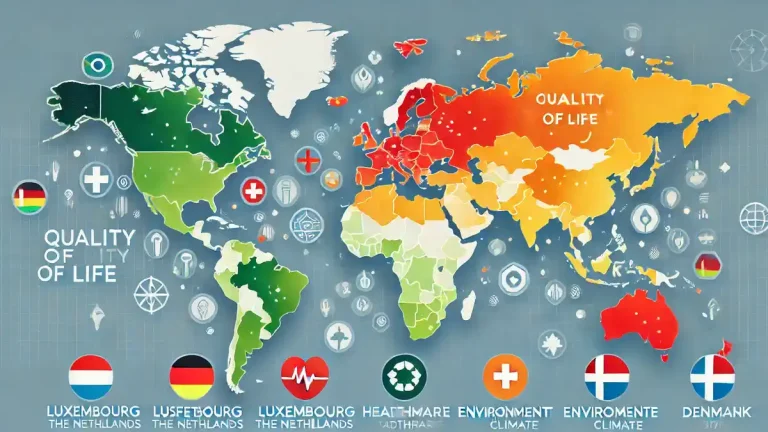 Индекс качества жизни 2024: Люксембург на вершине, Италия на 41 месте