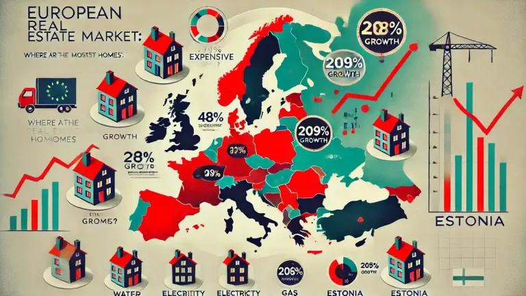 Рынок недвижимости в Европе: где самые дорогие дома?