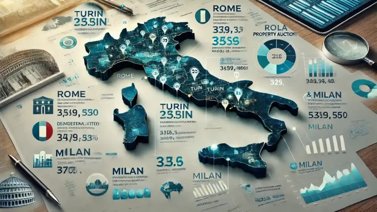 Аукционы недвижимости в Италии: Рим и Турин лидируют